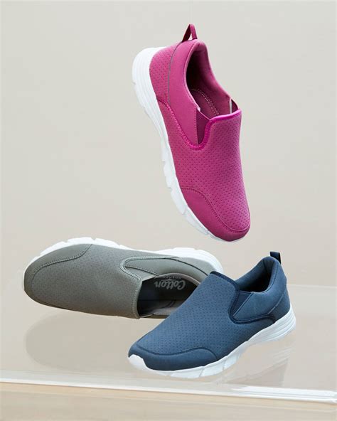 lightweight slip on trainers.